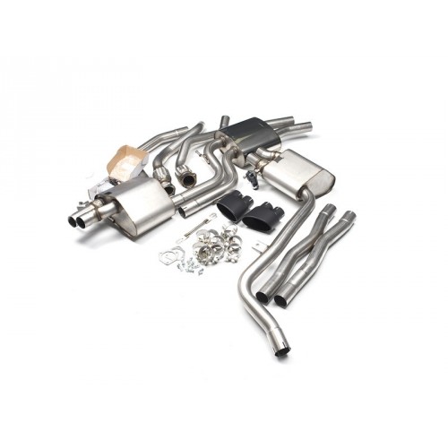 Milltek B8 3.0T Cat-Back Exhaust - Valvesonic